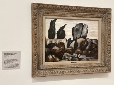 MINNEAPOLIS MN - 23 Nisan 2025 'te Minneapolis' teki Minnesota Üniversitesi 'ndeki Weisman Sanat Üniversitesi' nde sergi.