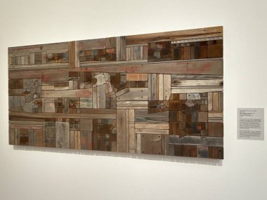 MINNEAPOLIS MN - 23 Nisan 2025 'te Minneapolis' teki Minnesota Üniversitesi 'ndeki Weisman Sanat Üniversitesi' nde sergi.