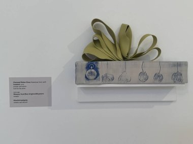 MINNEAPOLIS MN - 23 Nisan 2025 'te Minneapolis' teki Minnesota Üniversitesi 'ndeki Weisman Sanat Üniversitesi' nde sergi.