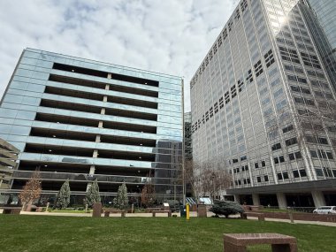 23 Nisan 2025 'te Rochester, Minnesota' daki Mayo Klinik Genel Merkezi ve Hastane Binası 'nda görüldü..