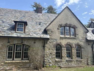 Rochester MN - 23 Nisan 2025 'te Rochester, Minnesota' daki Plummer House.