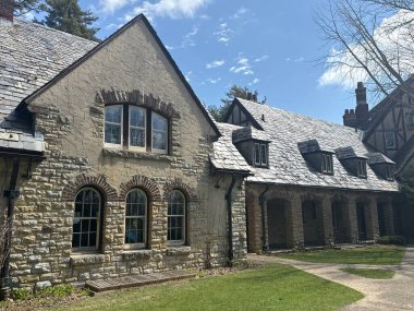 Rochester MN - 23 Nisan 2025 'te Rochester, Minnesota' daki Plummer House.