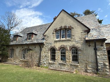 Rochester MN - 23 Nisan 2025 'te Rochester, Minnesota' daki Plummer House.