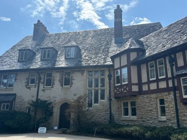 Rochester MN - 23 Nisan 2025 'te Rochester, Minnesota' daki Plummer House.