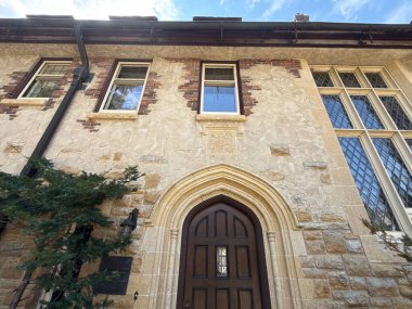 Rochester MN - 23 Nisan 2025 'te Rochester, Minnesota' daki Plummer House.