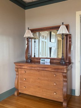 Rochester MN - 23 Nisan 2025 'te Rochester, Minnesota' daki Plummer House.