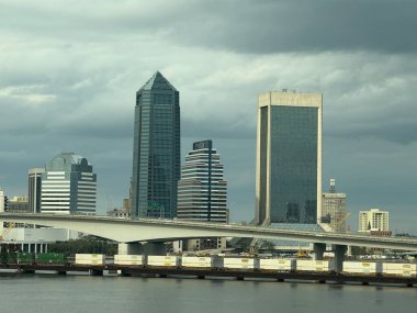 JACKSONVILLE FL - 22 Şubat 2025 'te Jacksonville, Florida şehir merkezindeki JAX.