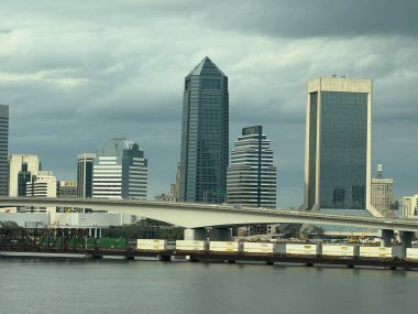 JACKSONVILLE FL - 22 Şubat 2025 'te Jacksonville, Florida şehir merkezindeki JAX.
