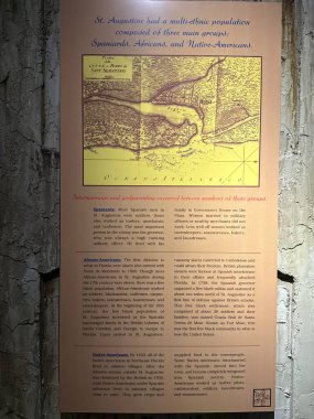 JACKSONVILLE, FL - 22 Şubat 2025 'te Jacksonville, Florida' daki MOSH 'ta (Bilim ve Tarih Müzesi) Zaman Akıntıları sergisi.