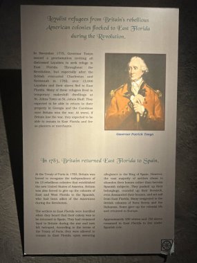 JACKSONVILLE, FL - 22 Şubat 2025 'te Jacksonville, Florida' daki MOSH 'ta (Bilim ve Tarih Müzesi) Zaman Akıntıları sergisi.