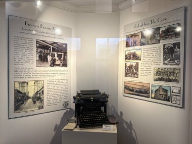 JACKSONVILLE, FL - 22 Şubat 2025: Jacksonville, Florida 'daki MOSH' ta (Bilim ve Tarih Müzesi) sergi.