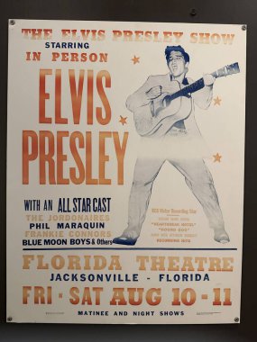 JACKSONVILLE, FL - 22 Şubat 2025: Jacksonville, Florida 'daki MOSH' ta (Bilim ve Tarih Müzesi) sergi.