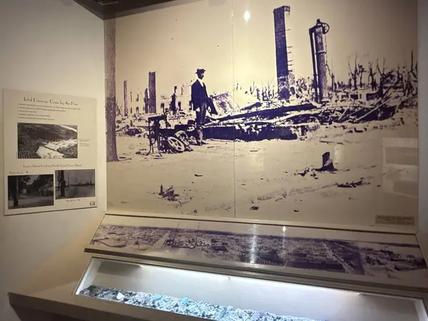 JACKSONVILLE, FL - 22 Şubat 2025: Jacksonville, Florida 'daki MOSH' ta (Bilim ve Tarih Müzesi) sergi.