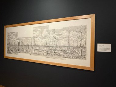 JACKSONVILLE, FL - 23 Şubat: Jacksonville, Florida 'daki Cummer Sanat ve Bahçeler Müzesi' nde sergi, 23 Şubat 2025.