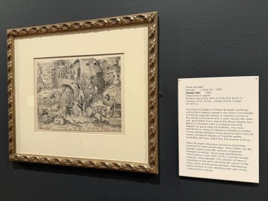 JACKSONVILLE, FL - 23 Şubat: Jacksonville, Florida 'daki Cummer Sanat ve Bahçeler Müzesi' nde sergi, 23 Şubat 2025.