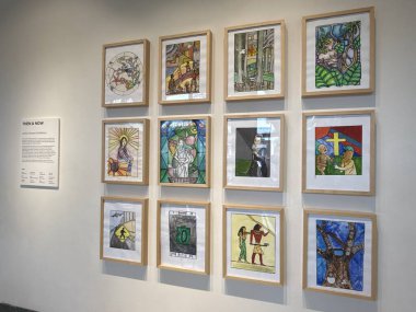 JACKSONVILLE, FL - 23 Şubat: Jacksonville, Florida 'daki Cummer Sanat ve Bahçeler Müzesi' nde sergi, 23 Şubat 2025.