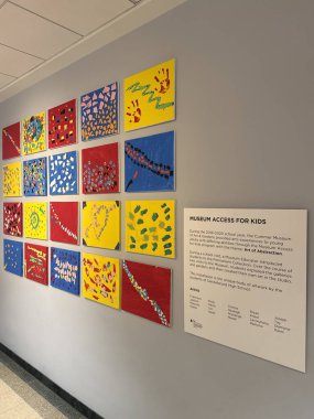 JACKSONVILLE, FL - 23 Şubat: Jacksonville, Florida 'daki Cummer Sanat ve Bahçeler Müzesi' nde sergi, 23 Şubat 2025.