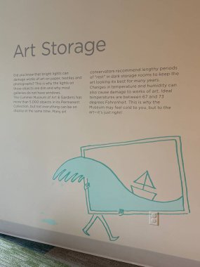 JACKSONVILLE, FL - 23 Şubat: Jacksonville, Florida 'daki Cummer Sanat ve Bahçeler Müzesi' nde sergi, 23 Şubat 2025.