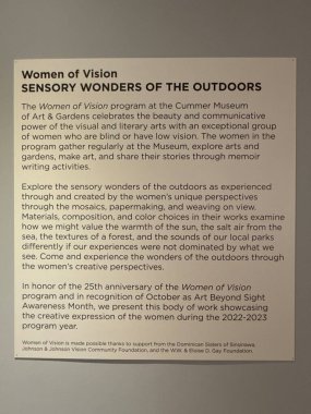 JACKSONVILLE, FL - 23 Şubat: Jacksonville, Florida 'daki Cummer Sanat ve Bahçeler Müzesi' nde sergi, 23 Şubat 2025.