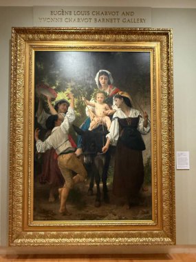 JACKSONVILLE, FL - 23 Şubat: Jacksonville, Florida 'daki Cummer Sanat ve Bahçeler Müzesi' nde sergi, 23 Şubat 2025.