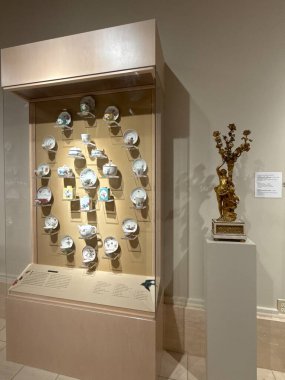 JACKSONVILLE, FL - 23 Şubat: Jacksonville, Florida 'daki Cummer Sanat ve Bahçeler Müzesi' nde sergi, 23 Şubat 2025.