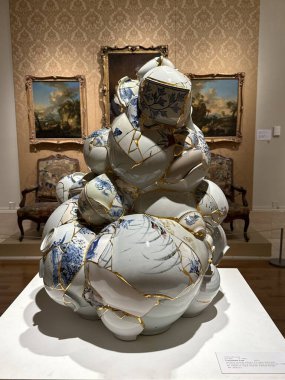 JACKSONVILLE, FL - 23 Şubat: Jacksonville, Florida 'daki Cummer Sanat ve Bahçeler Müzesi' nde sergi, 23 Şubat 2025.