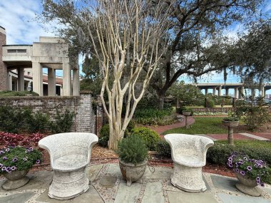 JACKSONVILLE, FL - 23 Şubat 2025 'te Jacksonville, Florida' daki Cummer Sanat ve Bahçeler Müzesi 'nde görüldü..