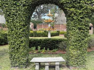 JACKSONVILLE, FL - 23 Şubat 2025 'te Jacksonville, Florida' daki Cummer Sanat ve Bahçeler Müzesi 'nde görüldü..