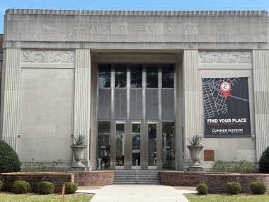 JACKSONVILLE, FL - 23 Şubat: Jacksonville, Florida 'daki Cummer Sanat ve Bahçeler Müzesi, 23 Şubat 2025.