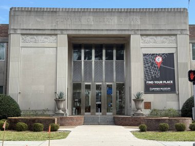 JACKSONVILLE, FL - 23 Şubat: Jacksonville, Florida 'daki Cummer Sanat ve Bahçeler Müzesi, 23 Şubat 2025.