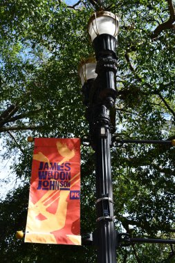 JACKSONVILLE, FL - 23 Şubat: James Weldon Johnson Park, Jacksonville, Florida, 23 Şubat 2025.