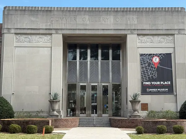 JACKSONVILLE, FL - 23 Şubat: Jacksonville, Florida 'daki Cummer Sanat ve Bahçeler Müzesi, 23 Şubat 2025.