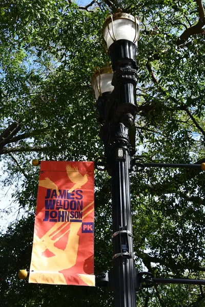 JACKSONVILLE, FL - 23 Şubat: James Weldon Johnson Park, Jacksonville, Florida, 23 Şubat 2025.