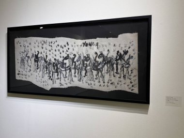 JACKSONVILLE, FL - 23 Şubat 2025 'te Jacksonville, Florida' daki Çağdaş Sanat Müzesi 'nde sergi.