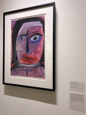 JACKSONVILLE, FL - 23 Şubat 2025 'te Jacksonville, Florida' daki Çağdaş Sanat Müzesi 'nde sergi.