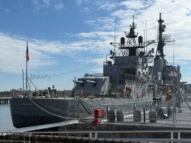 JACKSONVILLE, FL - 23 Şubat: Jacksonville, Florida 'daki USS Orleck Deniz Müzesi, 23 Şubat 2025.