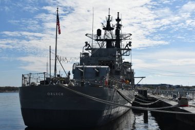 JACKSONVILLE, FL - 23 Şubat: Jacksonville, Florida 'daki USS Orleck Deniz Müzesi, 23 Şubat 2025.