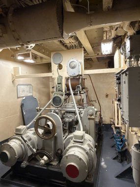 JACKSONVILLE, FL - 23 Şubat: Jacksonville, Florida 'daki USS Orleck Deniz Müzesi, 23 Şubat 2025.