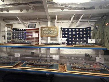 JACKSONVILLE, FL - 23 Şubat: Jacksonville, Florida 'daki USS Orleck Deniz Müzesi, 23 Şubat 2025.