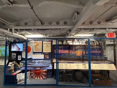 JACKSONVILLE, FL - 23 Şubat: Jacksonville, Florida 'daki USS Orleck Deniz Müzesi, 23 Şubat 2025.