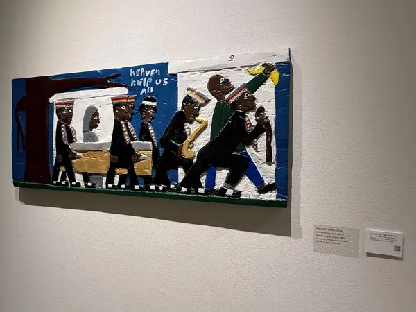 JACKSONVILLE, FL - 23 Şubat 2025 'te Jacksonville, Florida' daki Çağdaş Sanat Müzesi 'nde sergi.