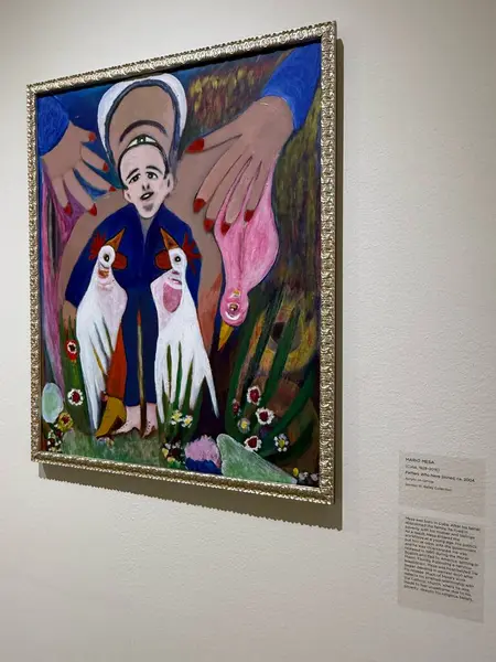 JACKSONVILLE, FL - 23 Şubat 2025 'te Jacksonville, Florida' daki Çağdaş Sanat Müzesi 'nde sergi.