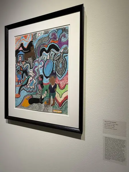 JACKSONVILLE, FL - 23 Şubat 2025 'te Jacksonville, Florida' daki Çağdaş Sanat Müzesi 'nde sergi.