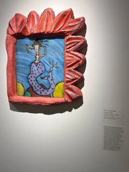 JACKSONVILLE, FL - 23 Şubat 2025 'te Jacksonville, Florida' daki Çağdaş Sanat Müzesi 'nde sergi.