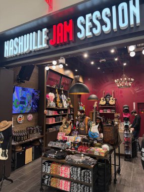 Nashville Uluslararası Havalimanı Nashville, Tennessee 'de Nashville Jam Session, 2 Mart 2025' te görüldüğü üzere.