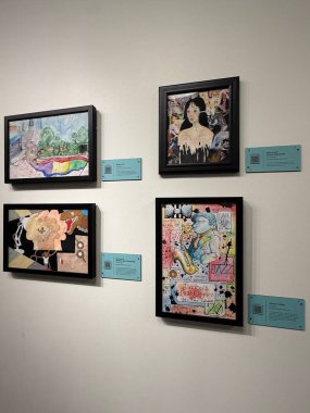 NASHVILLE, TN - 28 Şubat: Me-Metro Nashville Lisesi Öğrenci Sanat Sergisi Nashville, Tennessee 'deki Country Music Hall of Fame ve Museum' da 28 Şubat 2025 'te görüldüğü gibi.