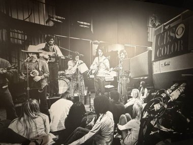 NASHVILLE, TN - 28 Şubat 2025 'te Nashville, Tennessee' deki Country Music Hall of Fame ve Museum 'da sergi.