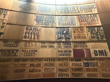 NASHVILLE, TN - 28 Şubat 2025 'te Nashville, Tennessee' de görülen Hatch Show.