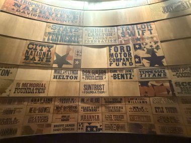 NASHVILLE, TN - 28 Şubat 2025 'te Nashville, Tennessee' de görülen Hatch Show.