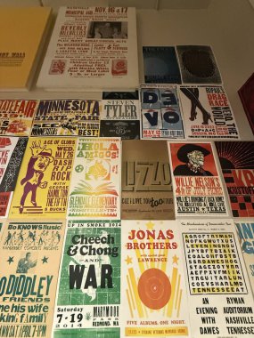 NASHVILLE, TN - 28 Şubat 2025 'te Nashville, Tennessee' de görülen Hatch Show.